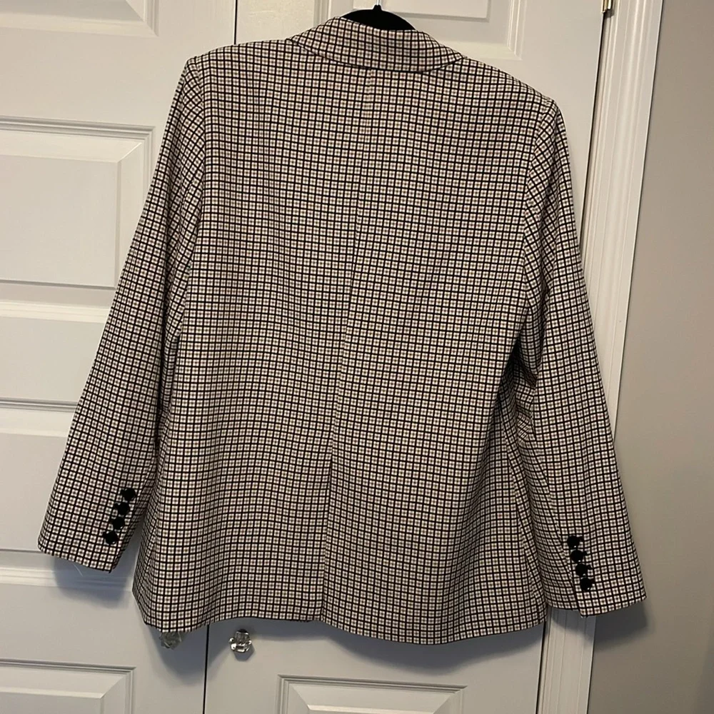 Vince Camuto checked blazer - Picture 4 of 6